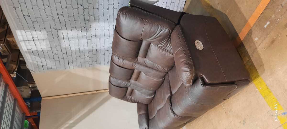 Wurstrow Power Reclining Sofa with Adjustable Headrest - Umber - Gallery Image 10